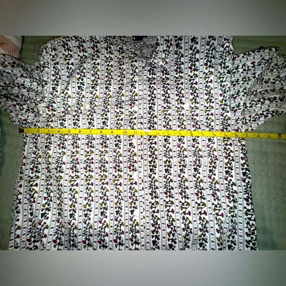 Prides Landing vintage Patterned Button-Up floral Shirt. Size MP. GUC - Picture 11 of 14